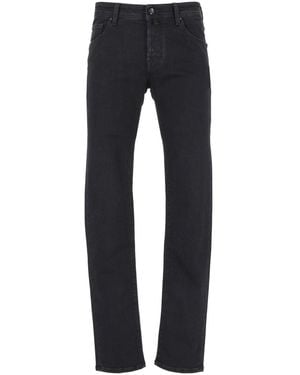 Jacob Cohen Nick Slim Super-Slim 5-Pocket Jeans - Blue