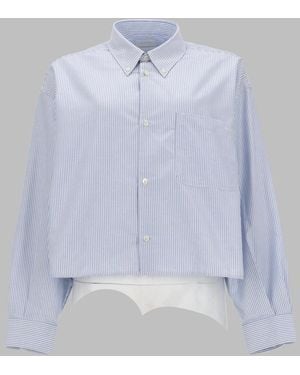 A.P.C. A. P.C. Organic Cotton Shirt - Blue