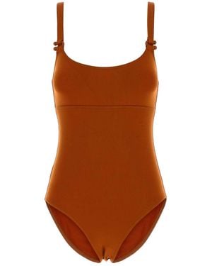 Eres Stretch Nylon Inspiring Swimsuit - Brown