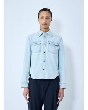 Bottega Veneta Extra Bleach Denim Shirt - Blue