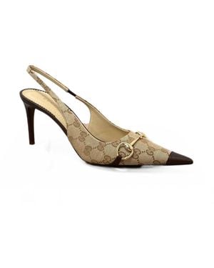 Gucci Pumps - Metallic