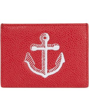 Thom Browne Accessories Wallets - Red