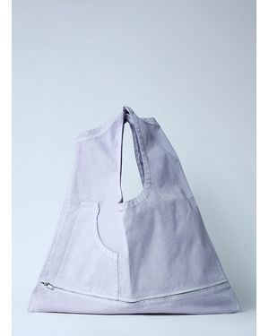 Issey Miyake Sculptural Shoulder Bag - Blue