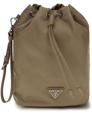Prada Bucket Bag Re-Nylon - Green