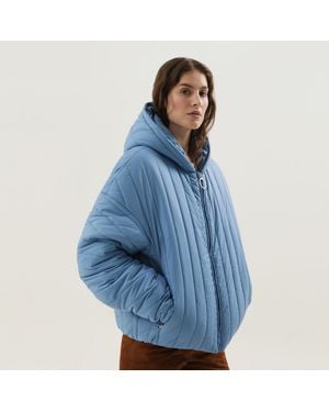 1989 STUDIO Quilted Down Jacket - Blue