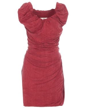 Vivienne Westwood Mini Ginnie Amber Dress - Red