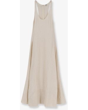 TOTEME Long Cotton Dress - White