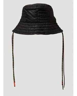 Ambush Multicord Quilted Bucket Hat - Black