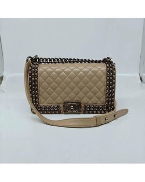 CHANEL Pre-Loved Bag Very Good Condition - Metallic