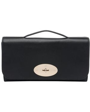 Mulberry Lily Clutch - Black