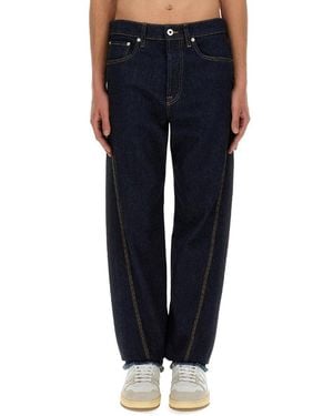 Lanvin Twisted Fit Jeans - Blue