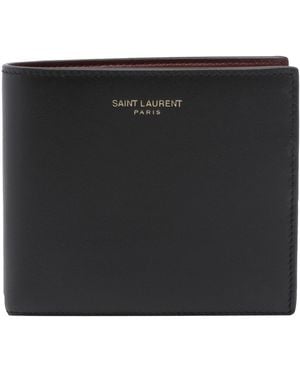 Saint Laurent East/West Paris Wallet - Black