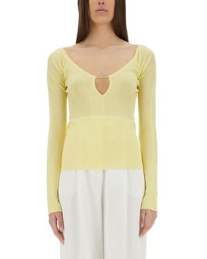 Jacquemus The Top Praluce - Yellow