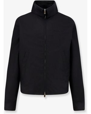 Dior Dior Couture Cotton Blend Satin Jacket - Blue