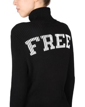 Balenciaga Maglia A Collo Alto - Black