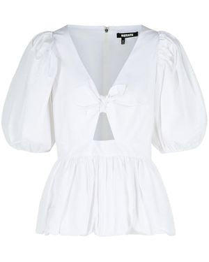 ROTATE BIRGER CHRISTENSEN Cotton Blouse - White