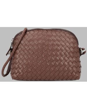 Dragon Diffusion Dragon Motif Mini Crossbody Bag - Brown