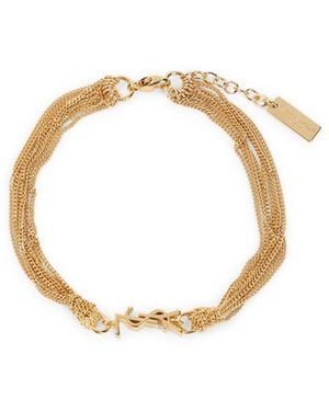 Saint Laurent Cassandre Bracelet - Metallic