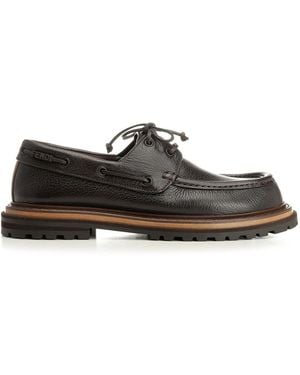 Fendi Pequin Lace-Up - White