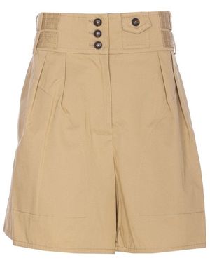 Zimmermann Rebellion Cargo Shorts - Natural
