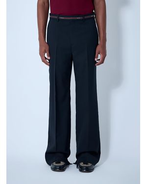 Gucci Tailored Wool Pants - Blue