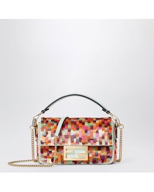 Fendi Mini Baguette Bag - Red