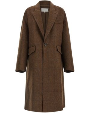 Maison Margiela 'Cocooning' Coat - Brown