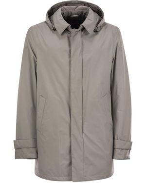 Herno Laminar 2-Layer Goretex Coat - Gray