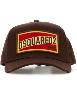 DSquared² Dsquared Cotton Baseball Cap - Multicolor