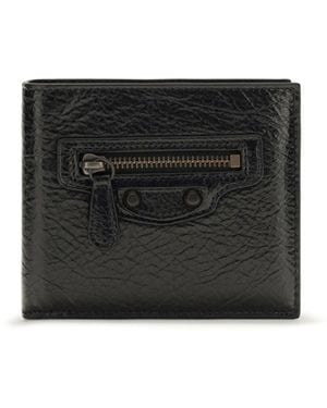Balenciaga Le City Square Wallet - Black