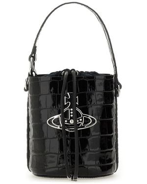Vivienne Westwood Bucket Bag "Daisy" - Black