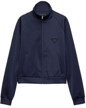 Prada Technical Slim Jacket - Blue