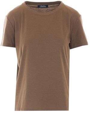 Max Mara Smmsegale T-Shirt - Brown