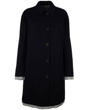 Miu Miu Clothing Coats - Black