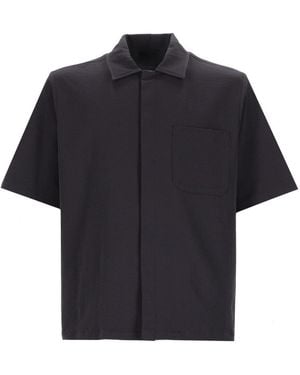 Herno Shirt With Chest Pocket Polyester - Black