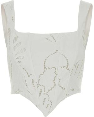 GIUSEPPE DI MORABITO Bustier - White