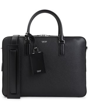 Tom Ford Elliot Briefcase - Black