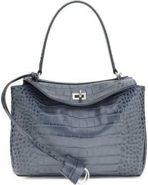Balenciaga Small Rodeo Handbag - Blue