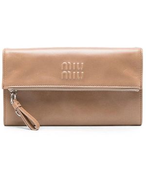 Miu Miu Satchels & Cross Body Bags - Natural