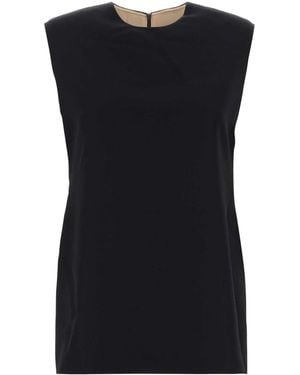 Carven Wool Tank Top - Black