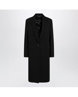 TOTEME Garderob Oversized Wool Coat - Black