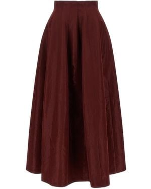 Alberta Ferretti Triacetate Mini Skirt - Purple