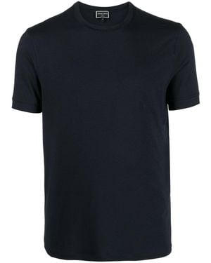 Giorgio Armani Icon Crew-Neck T-Shirt - Black