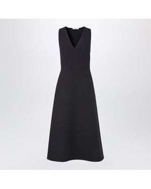 Fendi Silk And Wool Dress - Black
