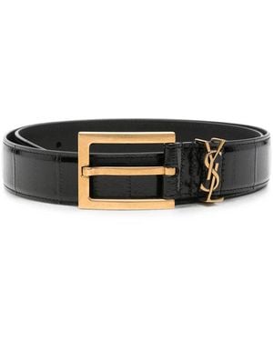 Saint Laurent Belts - Black