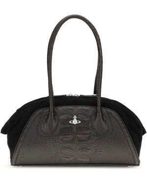 Vivienne Westwood Shirley Small Shoulder Bag - Black