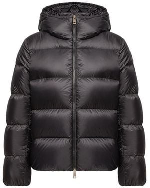 Moncler Feligule Short Down Jacket With Hood - Black