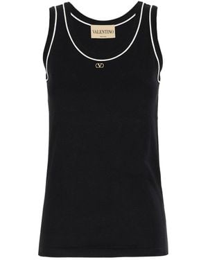 Valentino Garavani Clothing Tops - Black