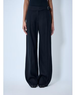 Sportmax Wide-Leg Tailored Pants - Blue