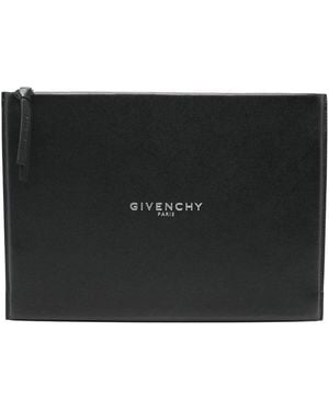 Givenchy Antigona Stamped Large Pouch - Black